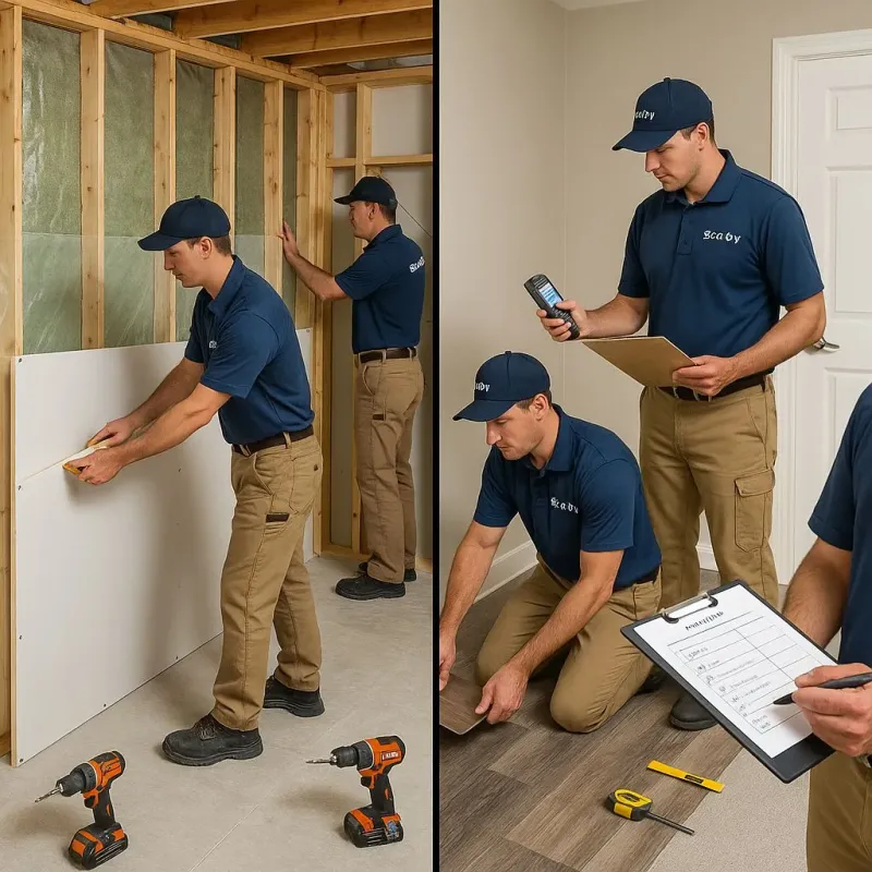 Repairs and Reconstruction process in Indiana, PA